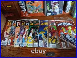 Futurama Comics Lot 1 2 4 5 6 7 8 and more. ALL Black Light Posters 50 thru 55