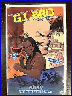 G. I Bro Signed Booker T Poster And Comic Book