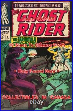 GHOST RIDER 1967 #5 Tarantula Strikes Again = POSTER Comic Book 8 SIZES 17-3 FT