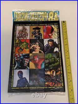 GIFT, Wizard Poster Mania (1996) comic books 2001-2003, 48 inside, Spire-Man