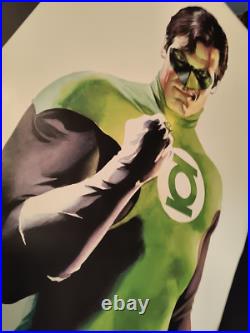 GREEN LANTERN BY ALEX ROSS JUSTICE LEAGUE Mondo poster