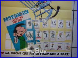 Gaston / La Gaffe Qui Rit / Complet + Poster / Vache Qui Rit / 1985