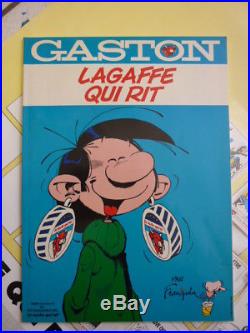 Gaston / La Gaffe Qui Rit / Complet + Poster / Vache Qui Rit / 1985
