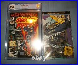 Ghost Rider 28 CGC 9.8 Rise of the Midnight Sons Poly bag & poster included 1992