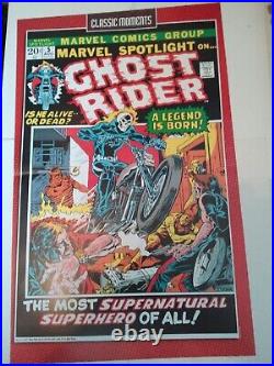 Ghost Rider Poster #20 Marvel Spotlight 5 by Mike Ploog