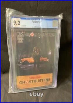 Ghostbusters #14 CGC 9.2 movie poster cover IDW Retailer Incentive