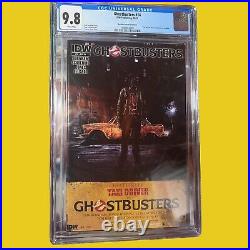 Ghostbusters #14 IDW RI 110 Variant Taxi Driver Movie Poster Homage CGC 9. 8 R