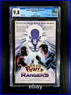 Go Go Power Rangers #17 Movie Poster Variant Weird Science CGC 9.8 Melnikov