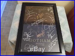 Gotham Autographed Poster Comic Con San Diego 2016 Fox Signed By 12 Of The Cast