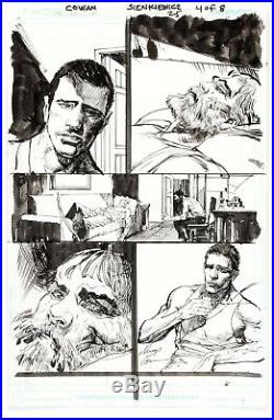 Green Arrow 25 pg 4 Original Art Page Bill Sienkiewicz & Denys Cowan