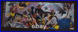 Greg Land X-MEN HUGE POSTER #500 Comic book poster WOLVERINE PSYLOCKE PIXIE