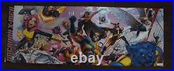 Greg Land X-MEN HUGE POSTER #500 Comic book poster WOLVERINE PSYLOCKE PIXIE