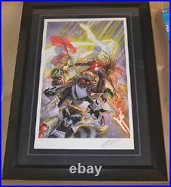 Guardians of the Galaxy Framed Movie Comic Poster Alex Ross 2017 LE Stout Gabz