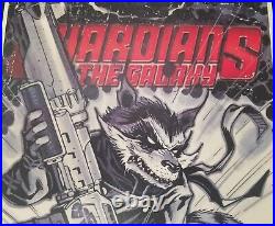 Guardians of the Galaxy Poster by Michael Dooney signed