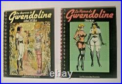 Gwendoline Lot 2 volumes + poster Ed. Les Humanoïdes Associés EO 1976/78 TBE