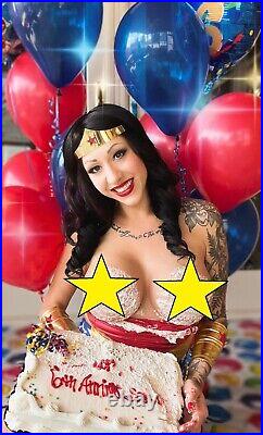 HAPPY 4OTH BDAY & 6TH Wonder WOMAN ANNIVERSARY SPECIAL NOTTI BDAY CAKE PREORDER