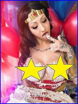 Happy 4oth Bday & 6th Anniversary Special Tasty Cake Notti Wonder Woman Preorder