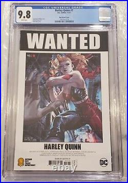 Harley Quinn #7 125 Kael Ngu Wanted Poster Variant CGC 9.8