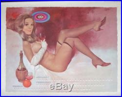 Harold's Club 1971 Calendar Fritz Willis Strip Club Showgirls Reno Nevada Nm