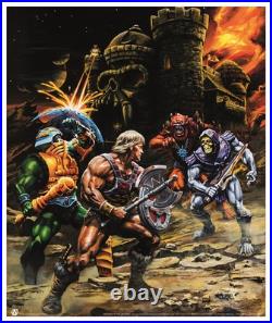 He-Man And The Power Sword Masters Of Universe by SiMo Sol Ltd x/200 Poster Art