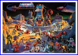 He-Man Eternia Masters Of Universe by William George Ltd Edition x/200 Poster