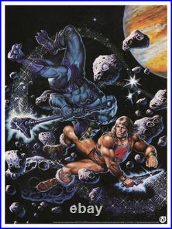 He-Man The Battle Beyond by Earl Norem Ltd Edition x/250 Poster Print Art MINT