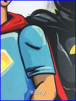 Hebru Brantley Superman Batman Martha's Boys Print New York Comic Con Exclusive