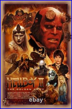 Hellboy II 24x36 Movie Poster 24x36 Ltd Edition x/250 Mondo MINT