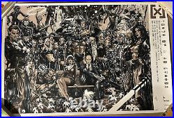 House of X Powers of X Mondo Variant X-Men Mark Brooks Marvel poster art print