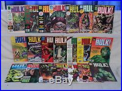 Hulk 10-27 + Poster Books MAGAZINE SET Sharp! Rampaging Marvel Comics (m 913)