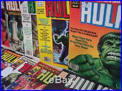 Hulk 10-27 + Poster Books MAGAZINE SET Sharp! Rampaging Marvel Comics (m 913)