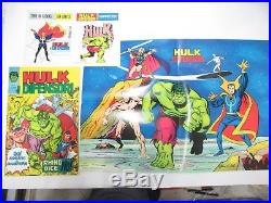 Hulk E I Difensori Cmpl N. 1/ 44 Tutti Poster Adesivi Manifesto Gadget Corno