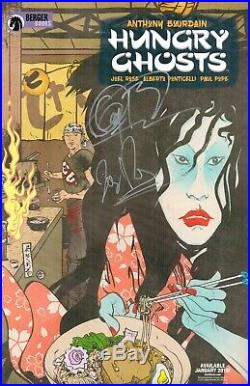 Hungry Ghosts #1 Anthony Bourdain Hand Signed Autograph Poster NYCC 2017