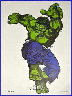 INCREDIBLE HULK MMMS CLUB POSTER Marvel RARE Personality Posters 1966