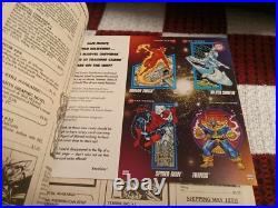Image Previews March 1992 Comic Magazine 1st Spawn Cards Attached & Poster