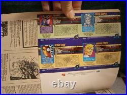 Image Previews March 1992 Comic Magazine 1st Spawn Cards Attached & Poster