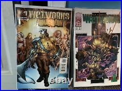 Image Wetworks Collection of McFarlane Toys, Comic Books & Foil Poster/ Rare