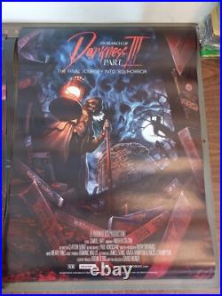 In Search Of Darkness III Limited Edition Posters Lot of 5