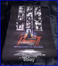 In Search Of Darkness Limited Edition Posters Lot of 6 In Search Of Darkness Limited Edition Posters Lot of 6