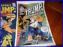 Incapable Trump #1 & #2 CBCS 9.8 NYCC Exclusive +2 Posters Double/Triple Signed