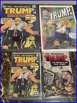 Incapable Trump Signed Set Comic & Posters Nycc 2017/2018 Exclusive 3x Signed
