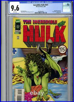 Incredible Hulk #441 (1996) Marvel CGC 9.6 White Pulp Fiction Movie Poster