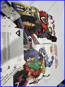 Innervision Comics Pre Kit Der VANDALE /Fate's Five Promo Poster Lot Flyer