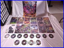 Insane Clown Posse The Pendulum Comics + CDs + Poster Complete Lot