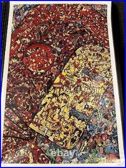 Invincible Iron Man #527 Variant Comic Collage Cover Art by Pascal Garcin Poster