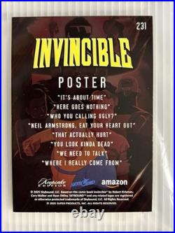 Invincible Limited Edition #231 Poster Trading Card GOLD 1/1