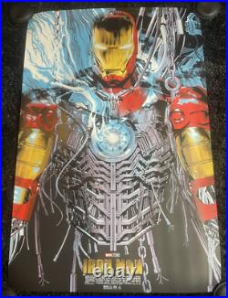 Iron Man Poster by Anthony Petrie #137/200 Bottleneck Gallery BNG Marvel