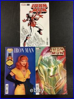Iron Man Vol 6 #1 25 Comic Book Lot Full Series + Promo Poster Alex Ross Art