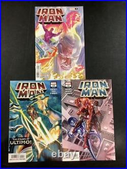 Iron Man Vol 6 #1 25 Comic Book Lot Full Series + Promo Poster Alex Ross Art