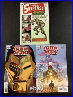 Iron Man Vol 6 #1 25 Comic Book Lot Full Series + Promo Poster Alex Ross Art